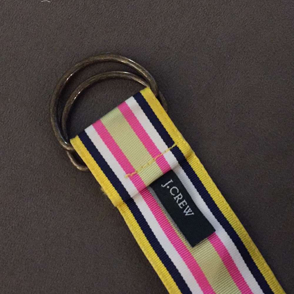 J. Crew multi-stripe ribbon belt - Picture 3 of 3